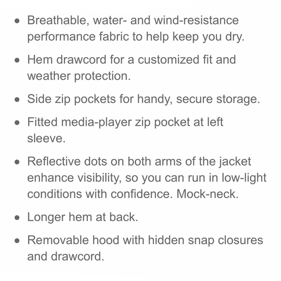 Nike Storm-Fit purple hooded running jacket❤️ - Picture 6 of 7